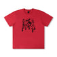 WEEPING ORGAN OF SIGHT T-SHIRT // WASHED RED