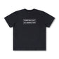 ACTION T-SHIRT // WASHED BLACK