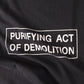 ACTION T-SHIRT // WASHED BLACK