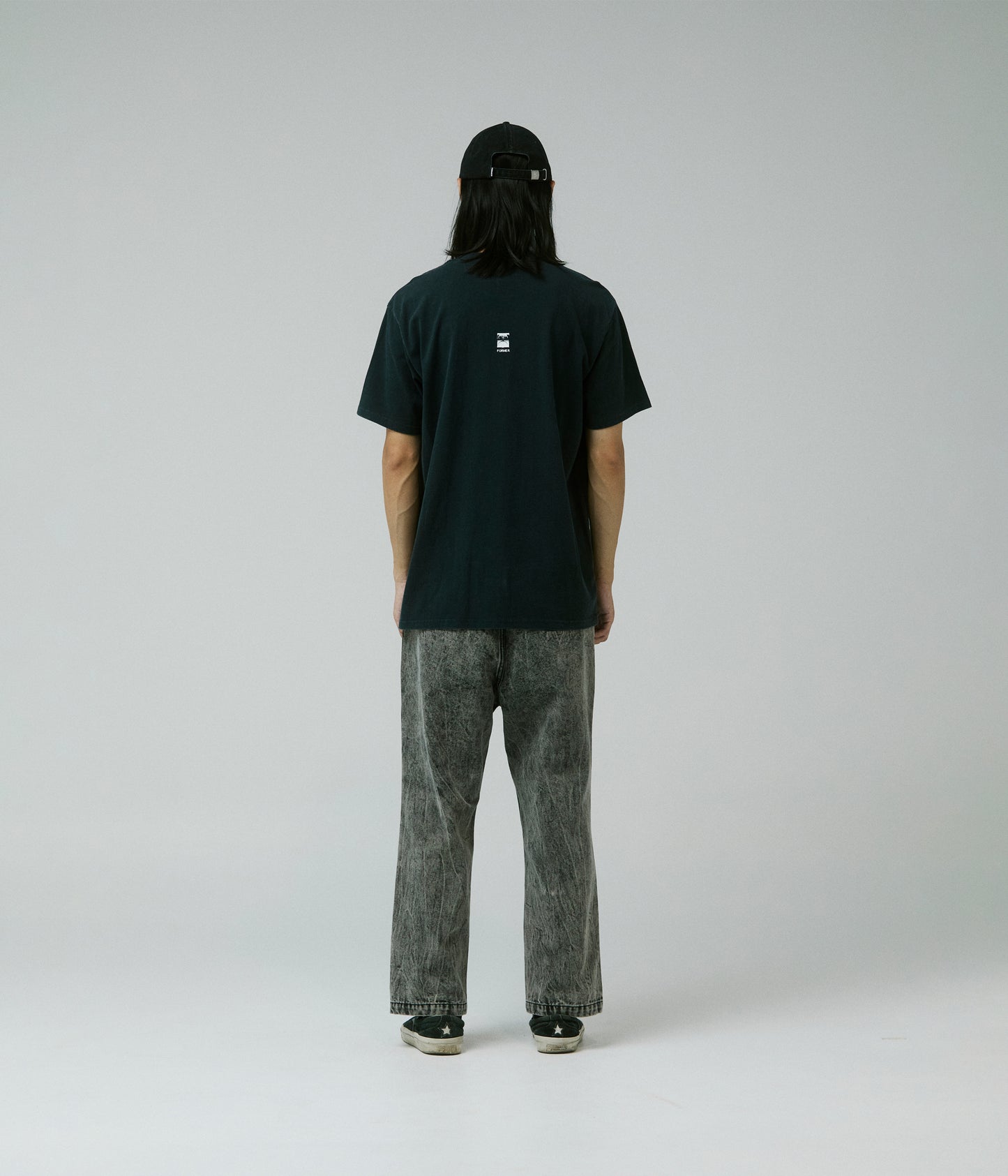 ACTION T-SHIRT // WASHED BLACK