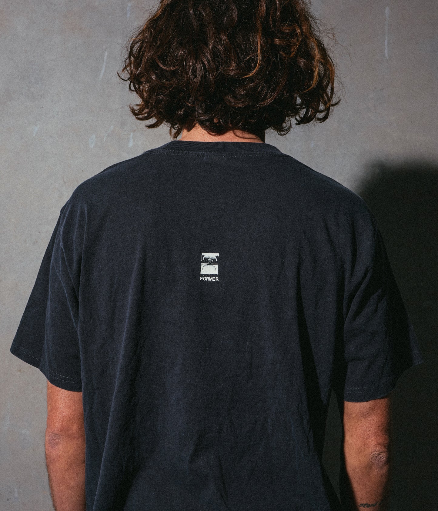 ACTION T-SHIRT // WASHED BLACK