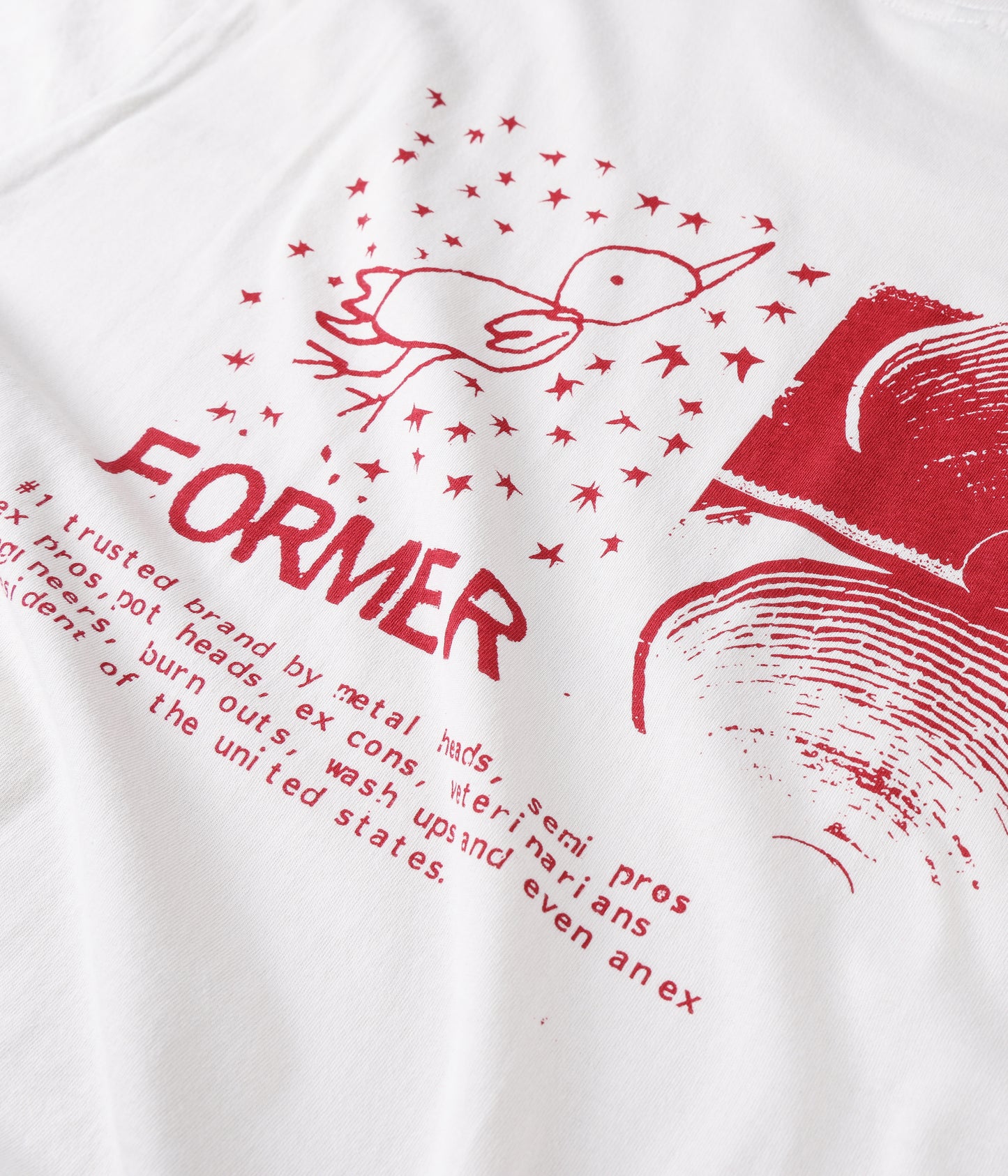 FREE CRUX T-SHIRT // BONE