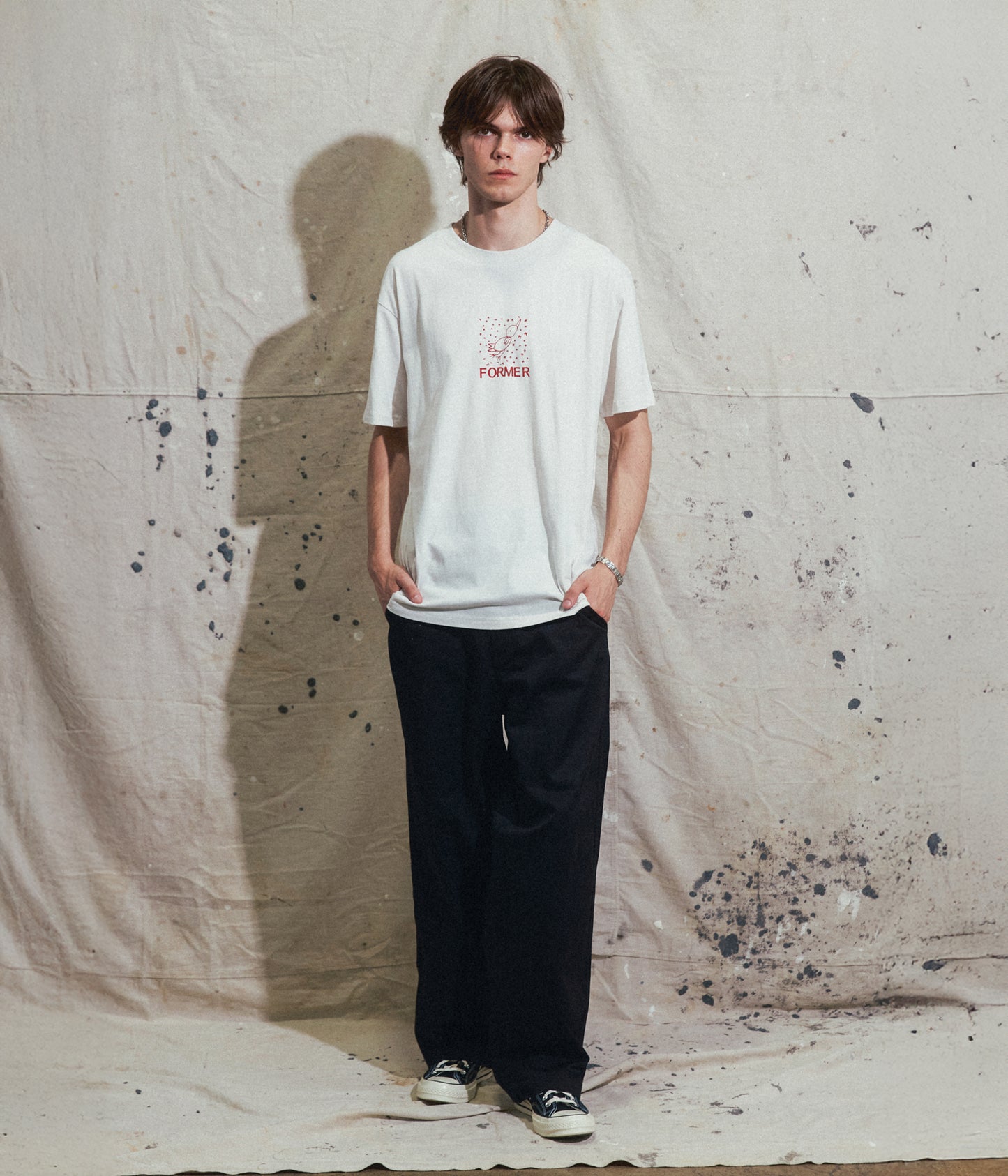 FREE CRUX T-SHIRT // BONE