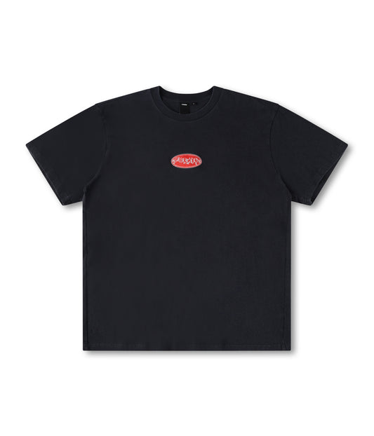 FLATLINE T-SHIRT // WASHED BLACK