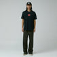FLATLINE T-SHIRT // WASHED BLACK