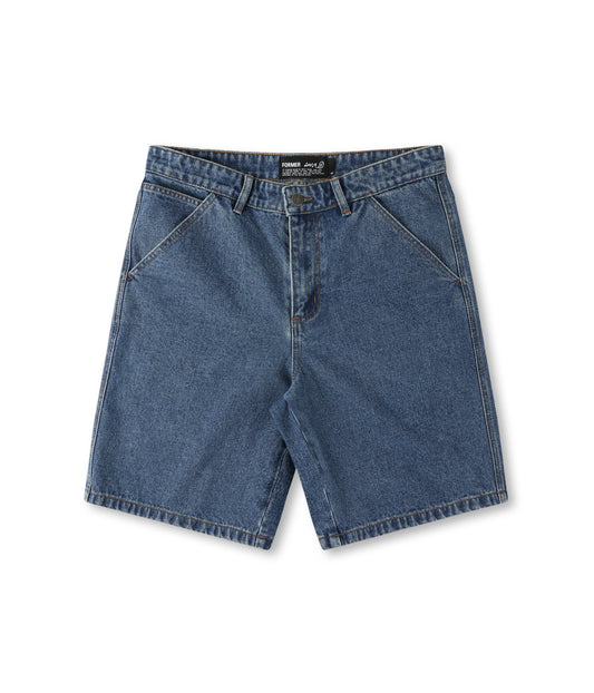 REYNOLDS FLATLINE DENIM SHORT // DARK BLUE