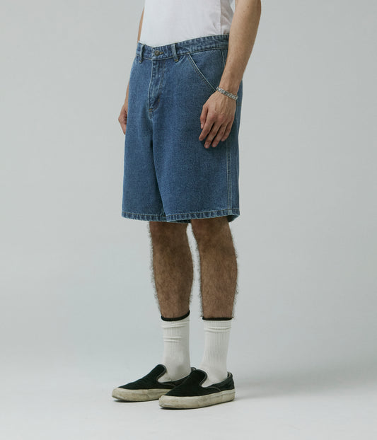 REYNOLDS FLATLINE DENIM SHORT // DARK BLUE