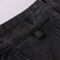 DISTEND VT DENIM CARPENTER SHORT // WASHD BLACK