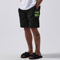 MANNERS 18' SWIM TRUNK  // BLACK/LIME