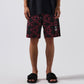 SWANS ORNATE 18' SWIM TRUNK // BLACK