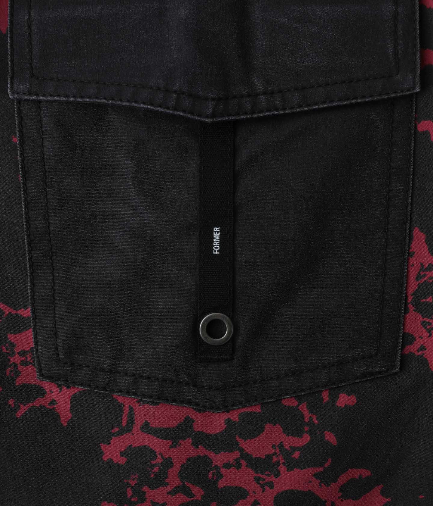 SWANS ORNATE 18' SWIM TRUNK // BLACK