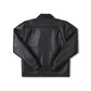 SHERPA LEATHER JACKET // BLACK