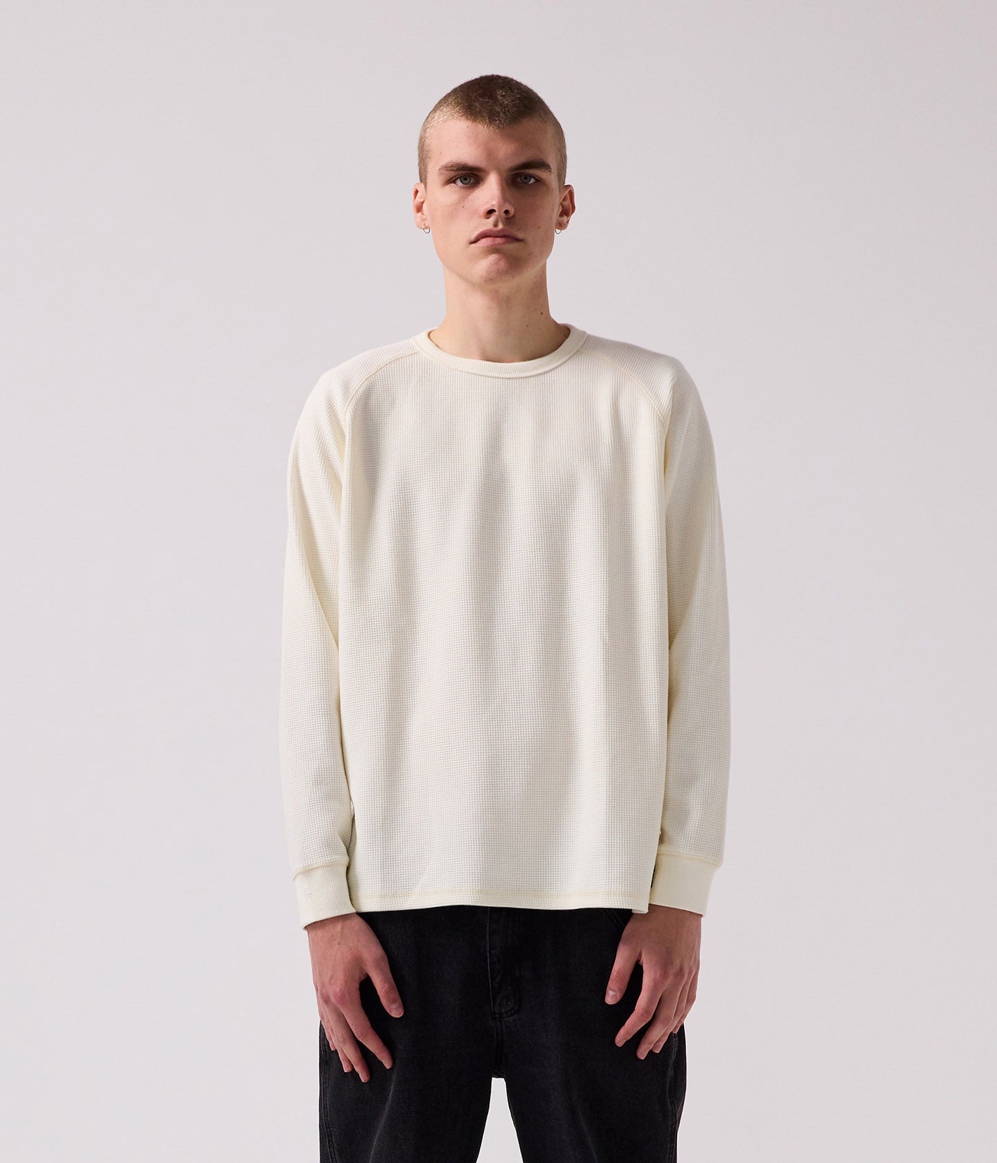 ANDERSON WAFFLE LS // BONE – Former Merchandise Australia