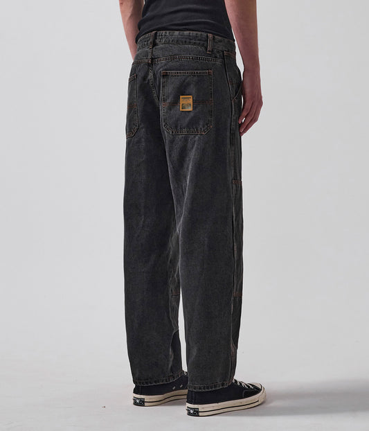 VT DISTEND DOUBLE KNEE PANT // WASHED BLACK