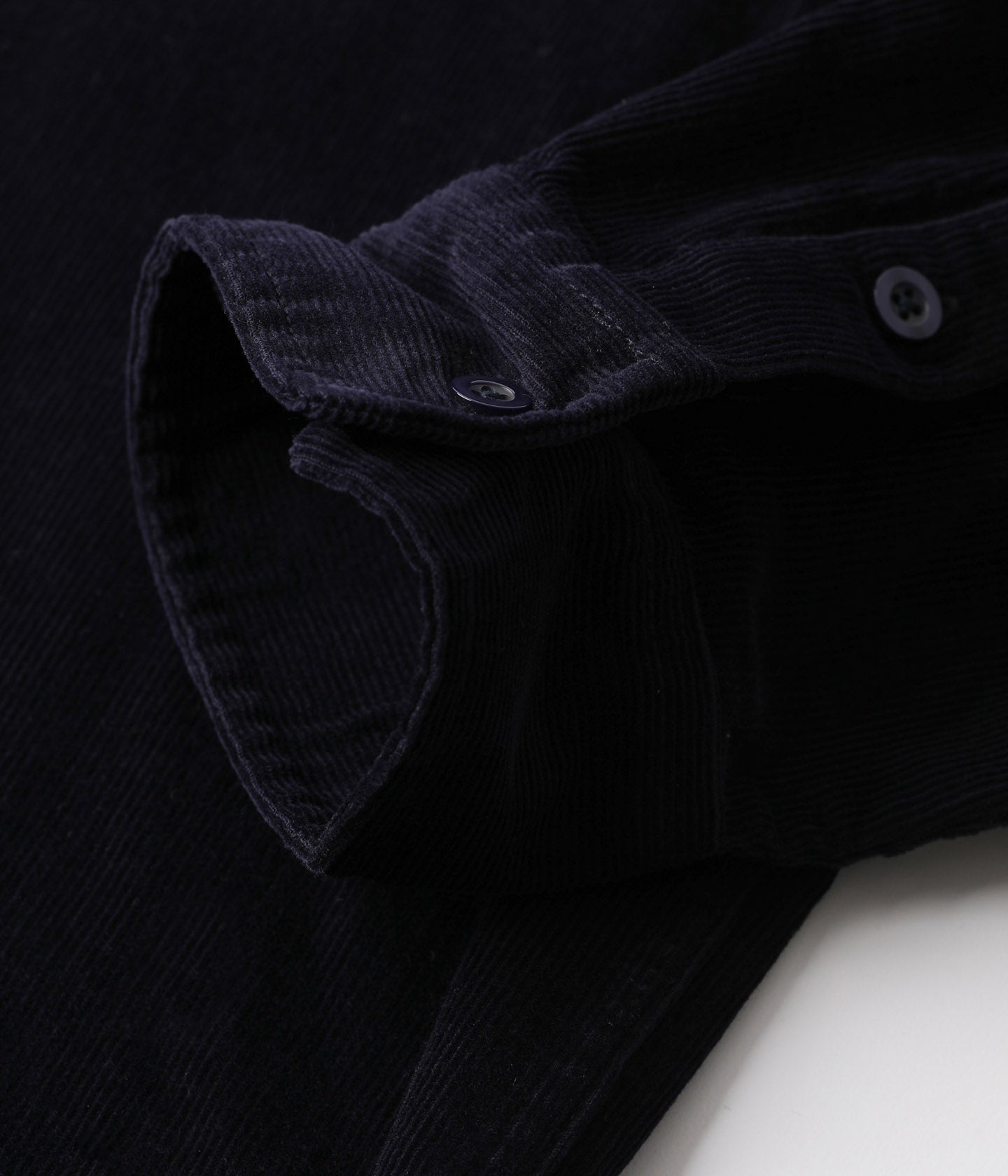 VIVIAN CORD LS SHIRT // NAVY