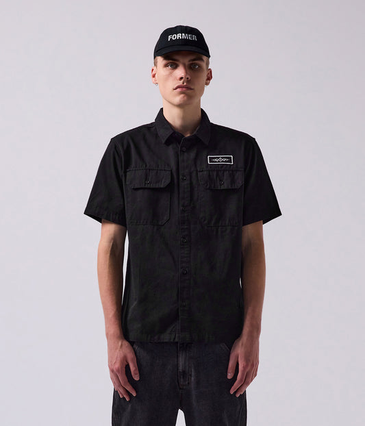 B.HOWARD SS SHIRT // BLACK