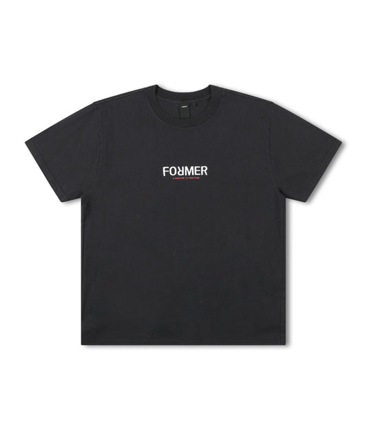 LEGACY REACTION T-SHIRT // WASHED BLACK