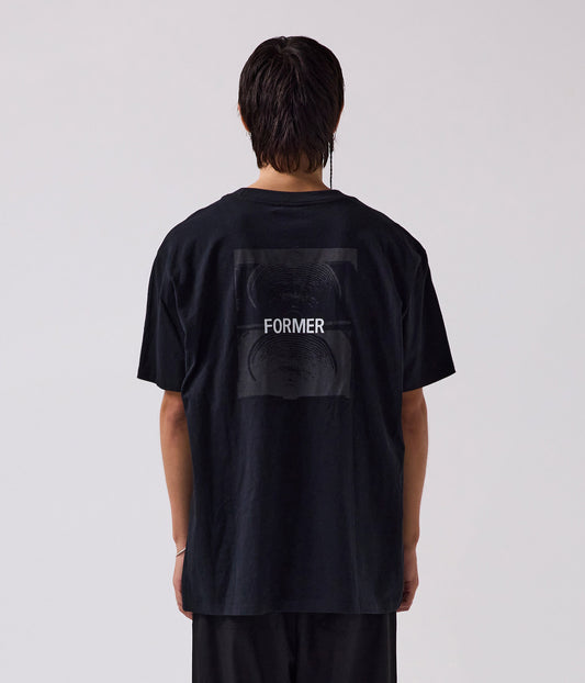 TWO-TONE CRUX T-SHIRT // BLACK