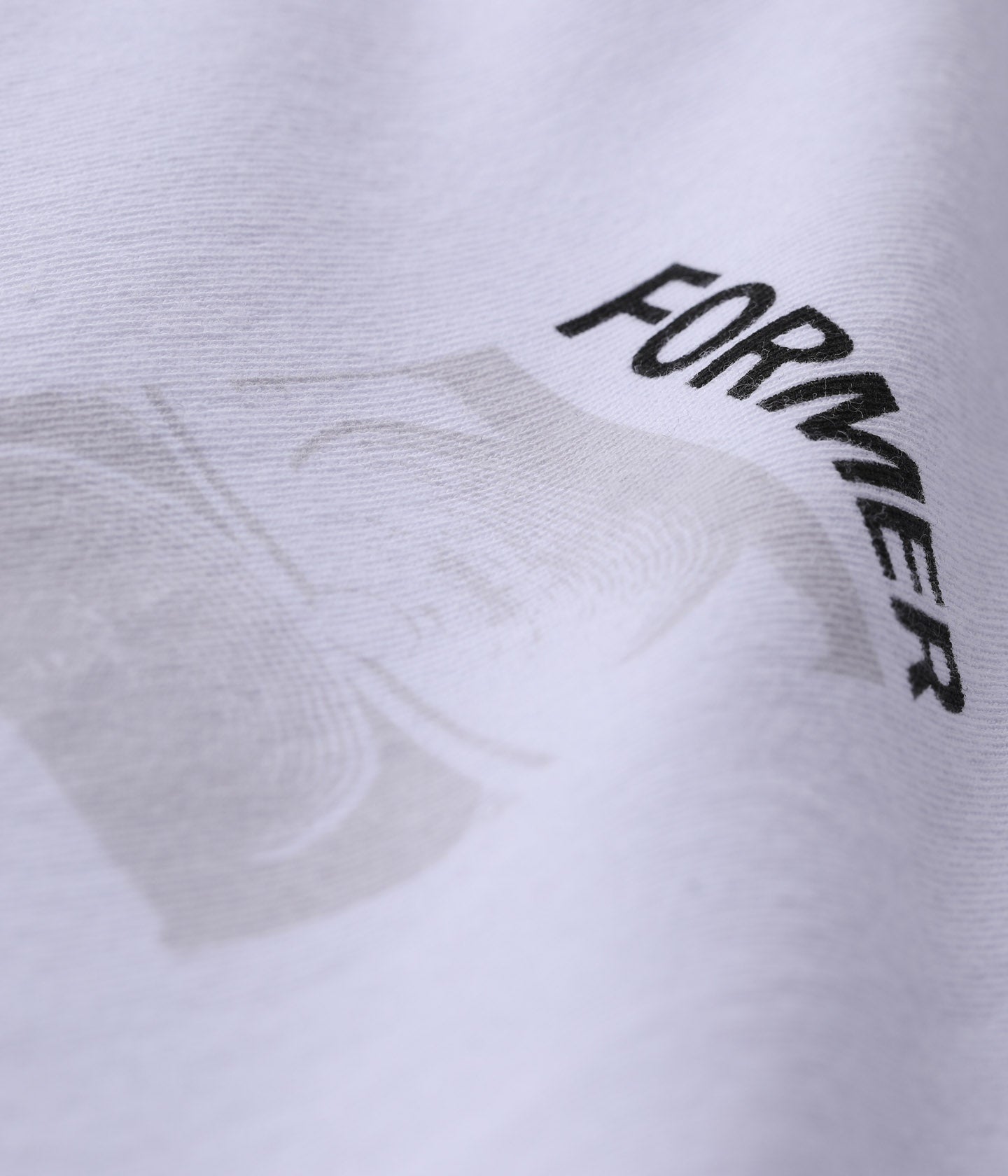 TWO-TONE CRUX T-SHIRT  // WHITE