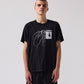 SCRAWL T-SHIRT // WASHED BLACK