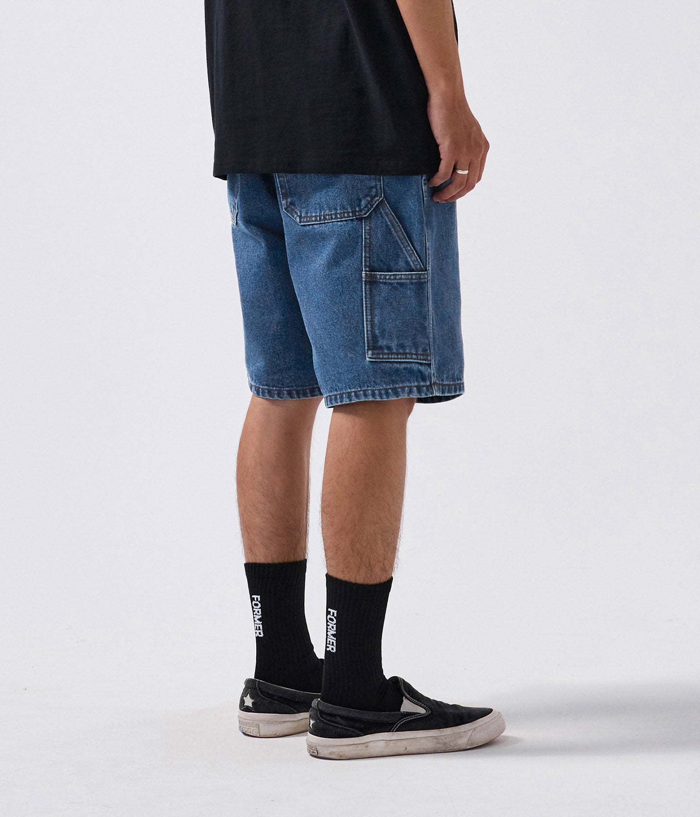 VT DISTEND DENIM 20.5' WALKSHORT // DARK BLUE