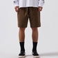 PRAYER HERRINGBONE 18' WALKSHORT // BROWN