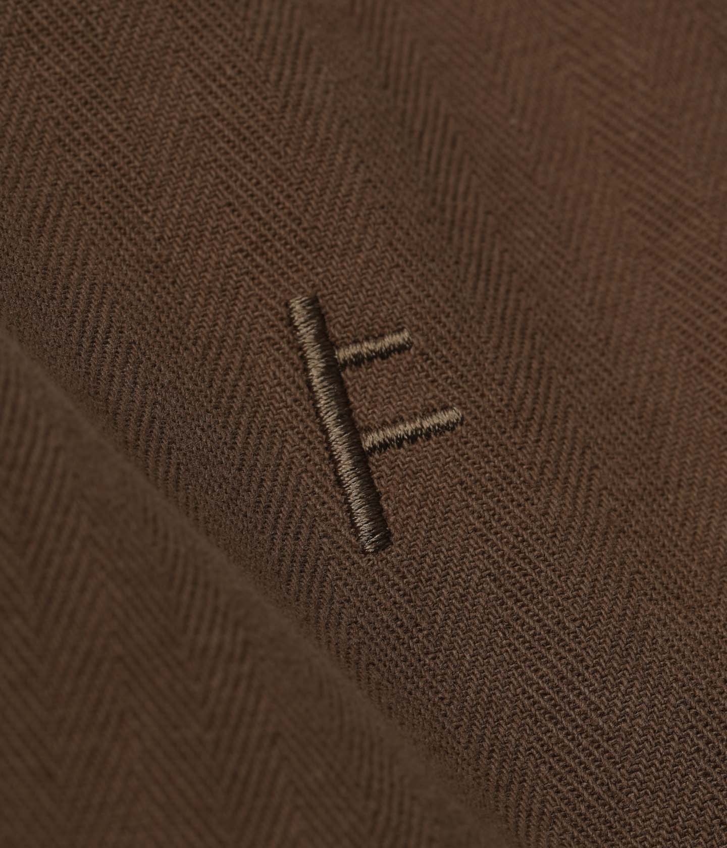 PRAYER HERRINGBONE 18' WALKSHORT // BROWN