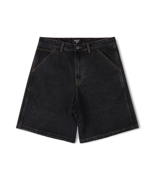 REYNOLDS 21 DENIM WALKSHORT // WASHED BLACK