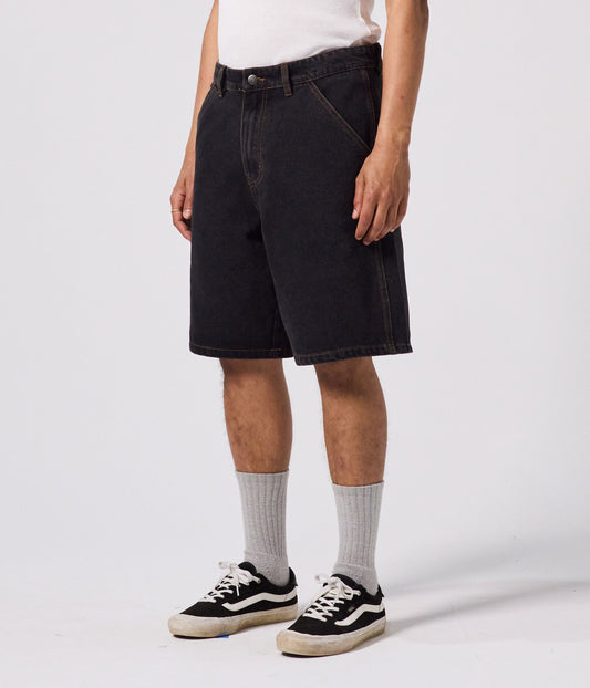 REYNOLDS 21 DENIM WALKSHORT // WASHED BLACK