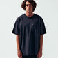 CA OVERSIZED POCKET T-SHIRT // WASHED BLACK