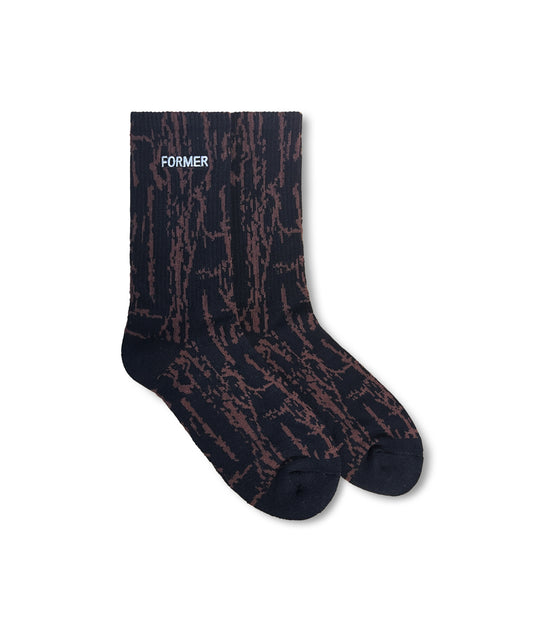 TURMOIL SOCK // BLACK