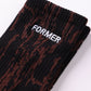 TURMOIL SOCK // BLACK