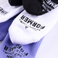 FRANCHISE 3-PACK SOCK // BLACK WHITE VIOLET