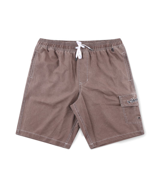SWANS CARGO 21" SWIM TRUNK // CHOC