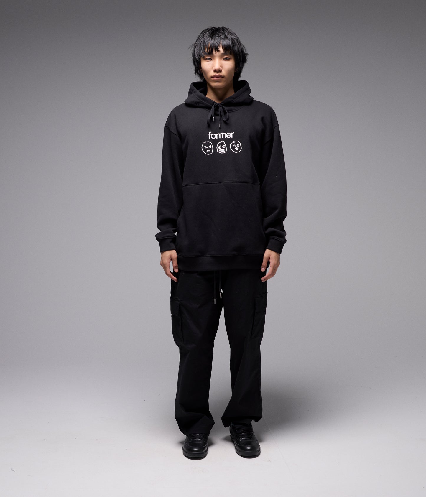 OSCILLATING HOOD // BLACK