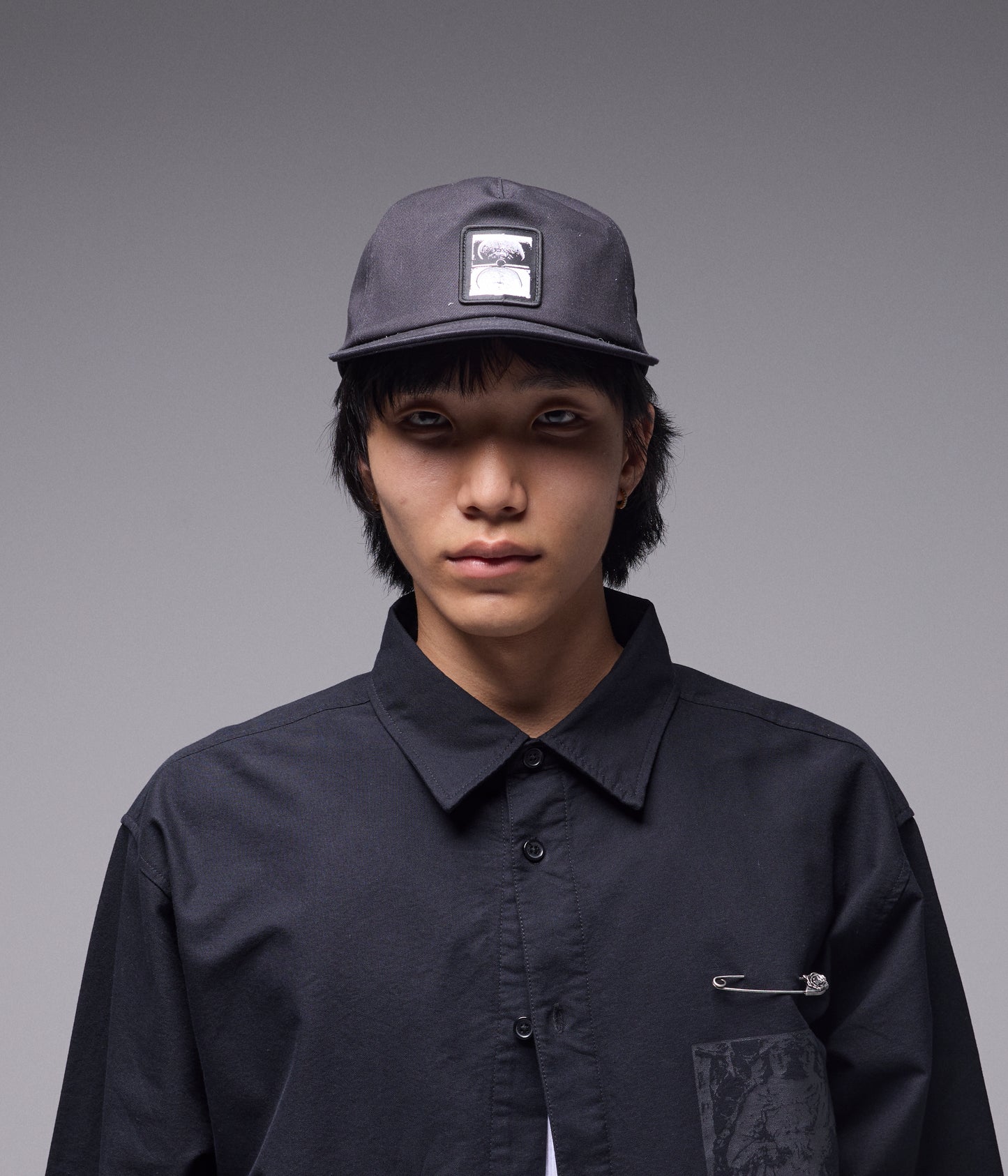 CRUX PATCH CAP // BLACK