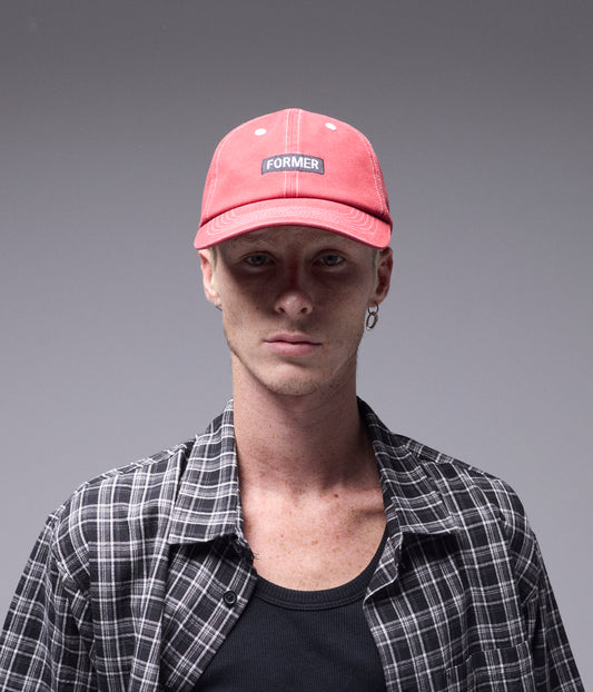 LEGACY ROSE CAP // CRIMSON