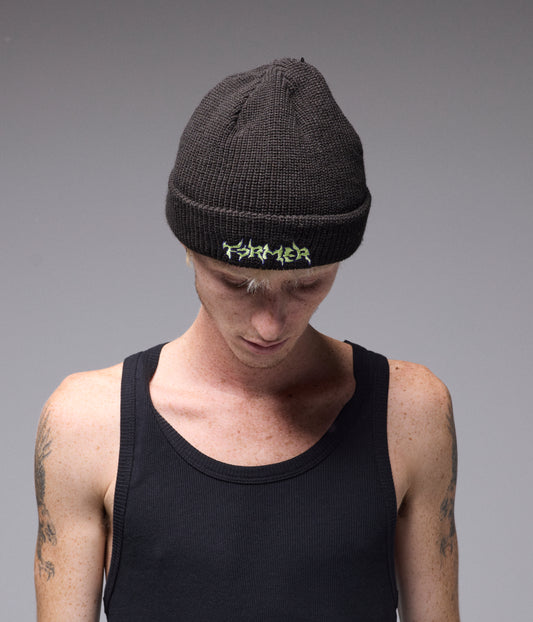 PROSCRIPTION BEANIE // BLACK