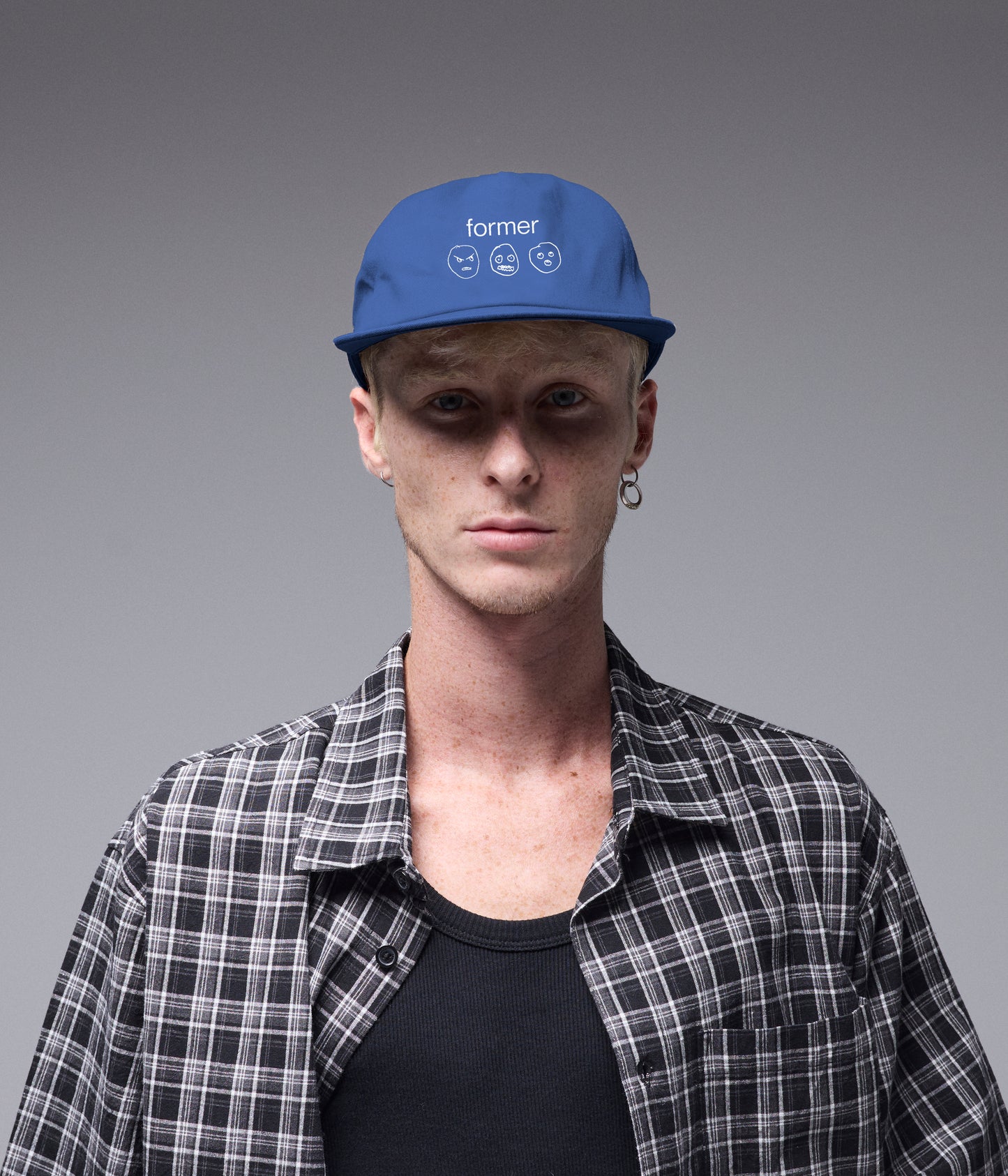 OSCILLATING CAP // COBALT