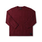 CRUX KNIT CREW // CRIMSON