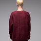 CRUX KNIT CREW // CRIMSON