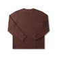 FRANCHISE WAFFLE LS T-SHIRT // CHOC