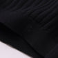 FRANCHISE LS KNIT POLO // BLACK