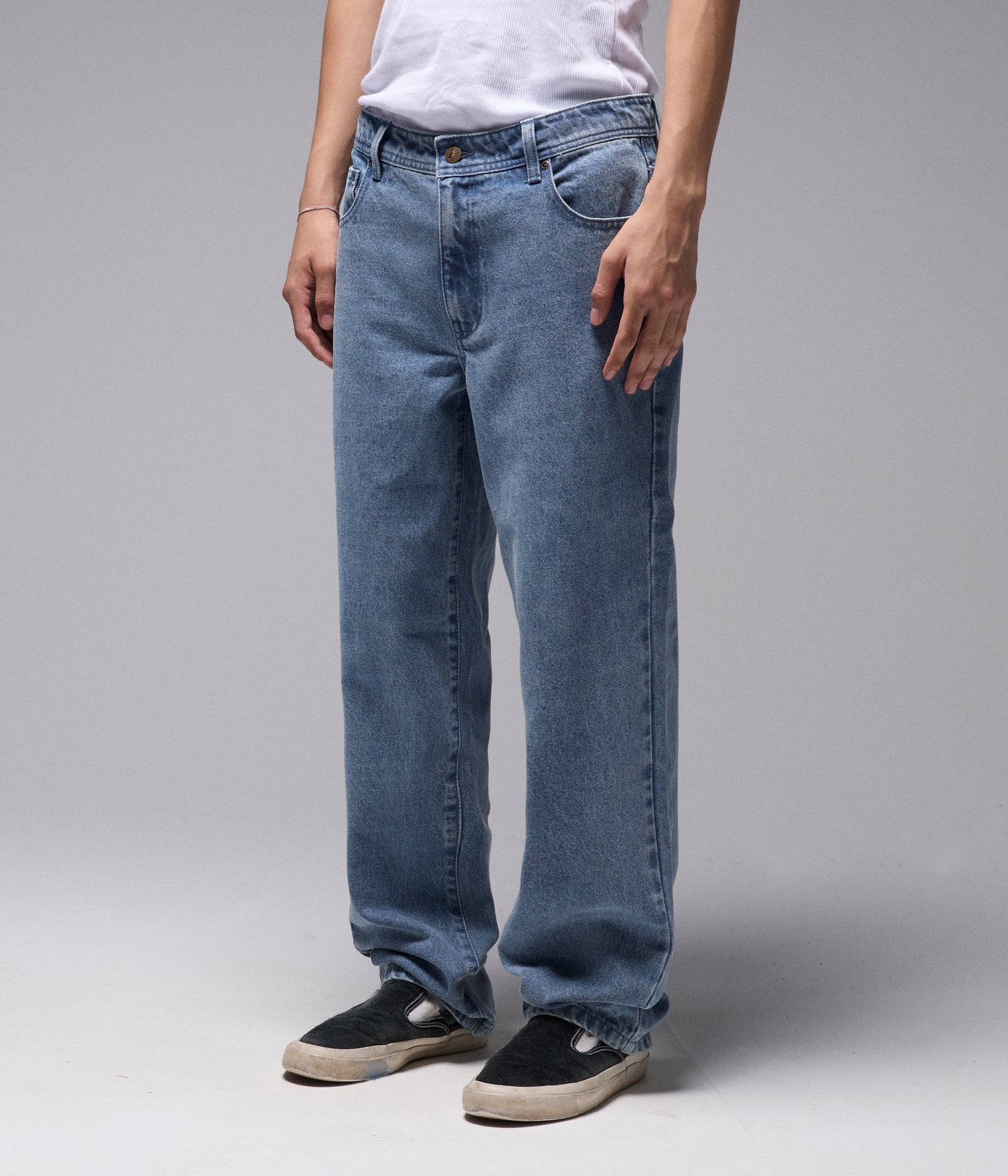 CRUX DENIM PANT // WORN BLUE