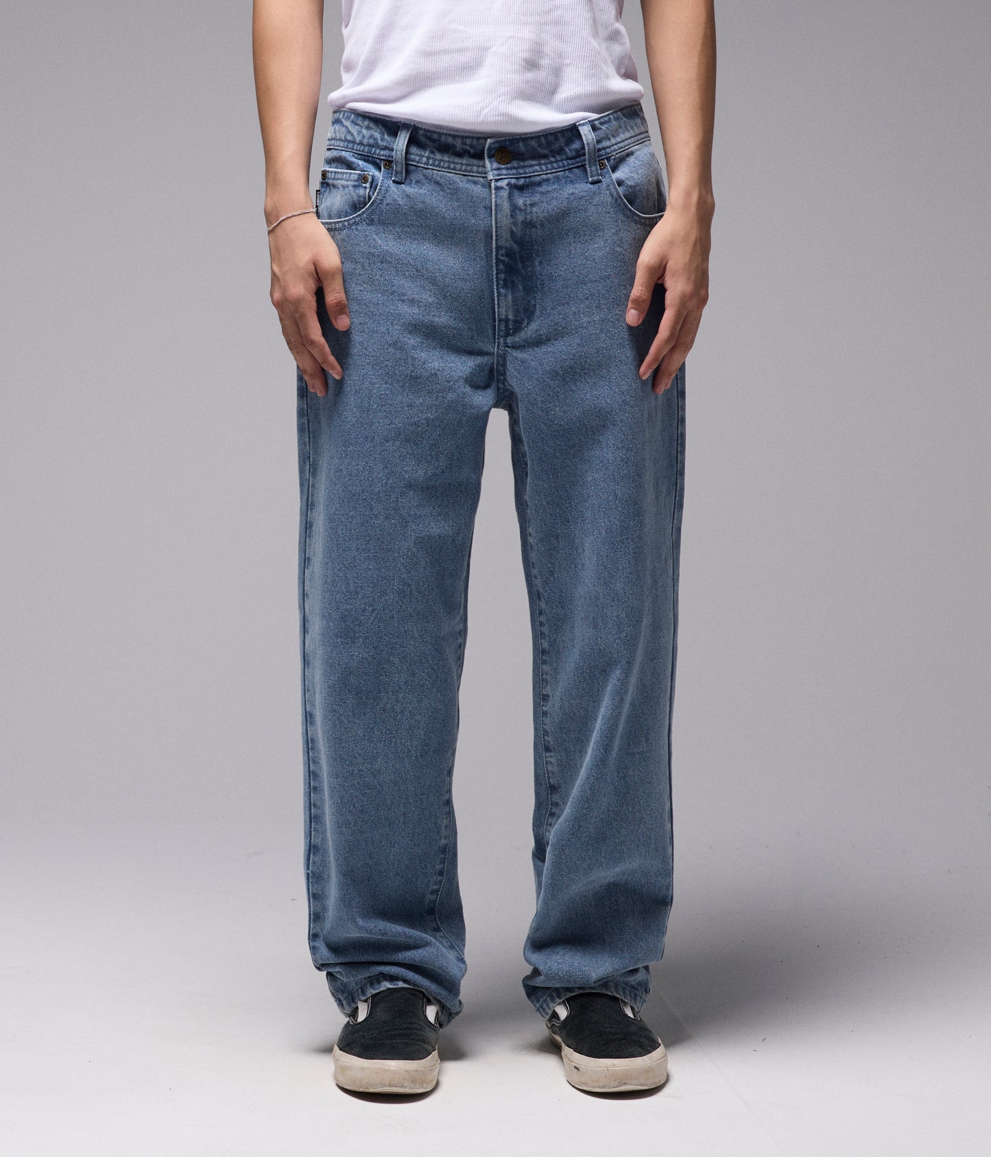CRUX DENIM PANT // WORN BLUE