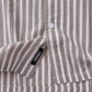 REYNOLDS STRIPE SS SHIRT // CHOC