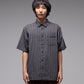 REYNOLDS STRIPE SS SHIRT // MIDNIGHT