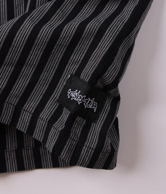 REYNOLDS STRIPE SS SHIRT // MIDNIGHT