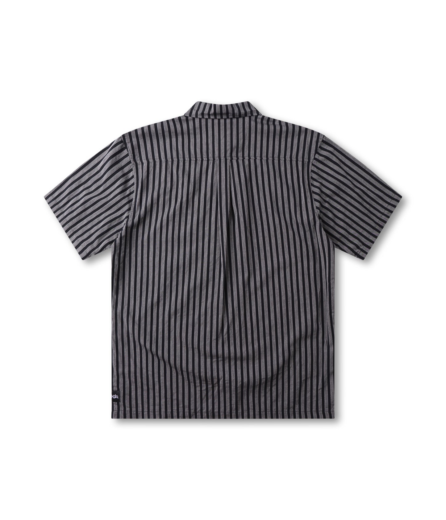REYNOLDS STRIPE SS SHIRT // MIDNIGHT