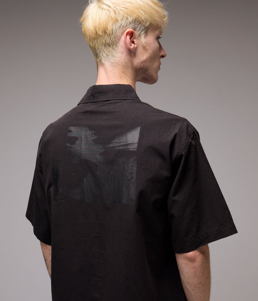 VIVIAN SHUNNING SS SHIRT // WASHED BLACK